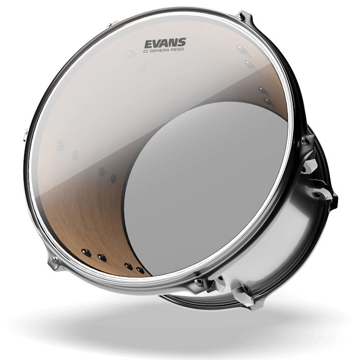 06 Inch Evans Tom Tom Clear Genera Resonant Drumhead — view 2