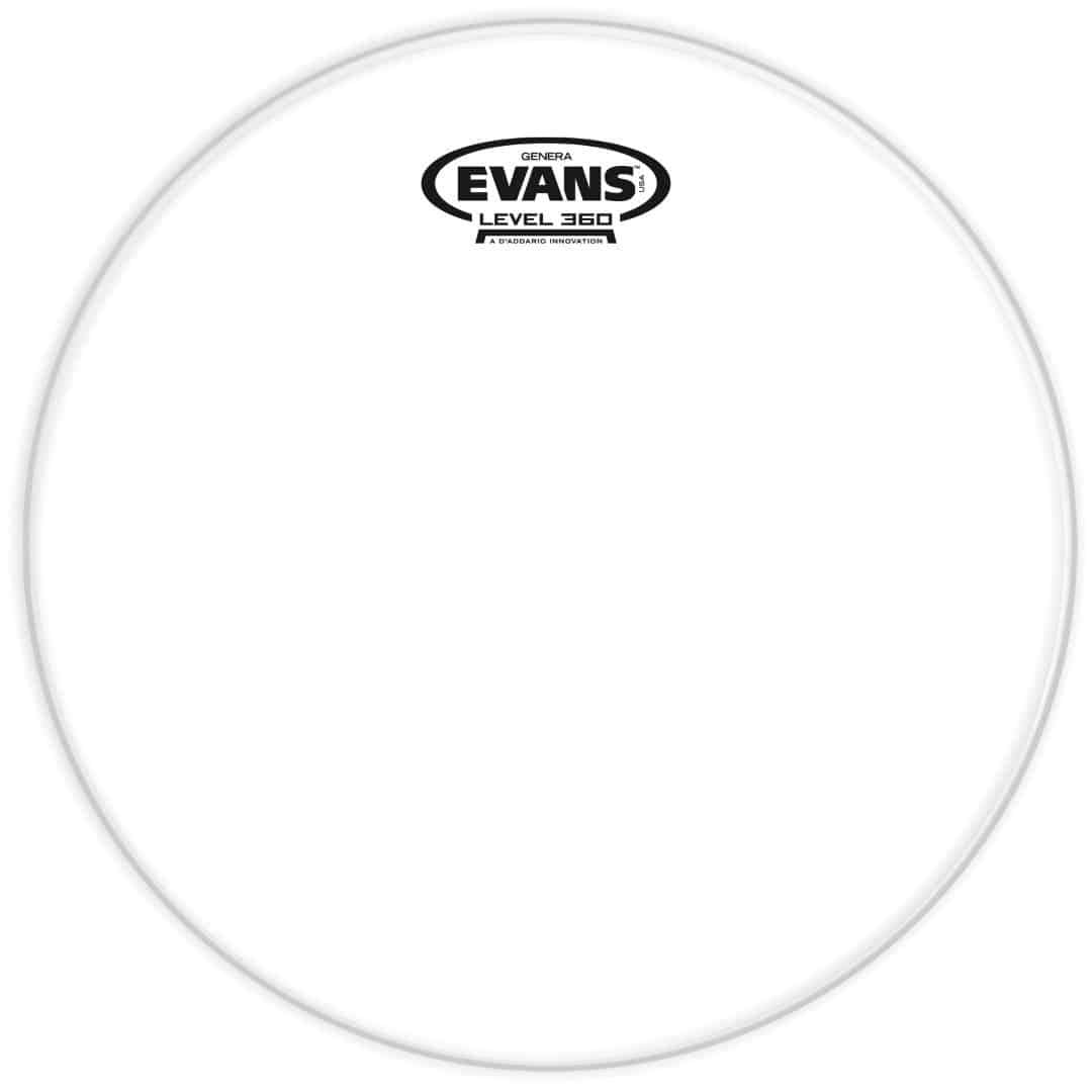 06 Inch Evans Tom Tom Clear Genera Resonant Drumhead — view 3