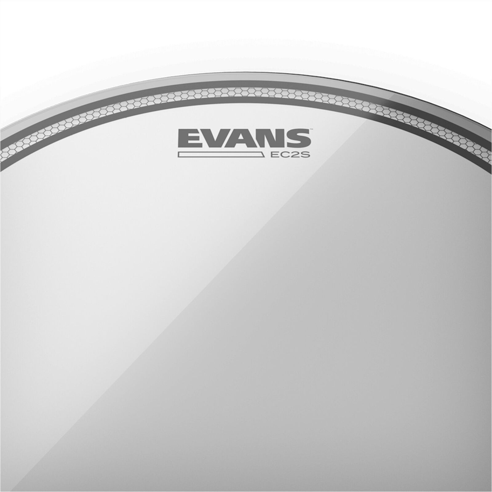Evans EC2S 2-Ply Clear Drum Head 8" with Sound Shaping Technology and Level 360 Technology — view 2