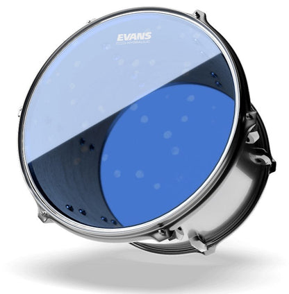 Evans 08 Inch Hydraulic Tom Tom Head Blue — view 5