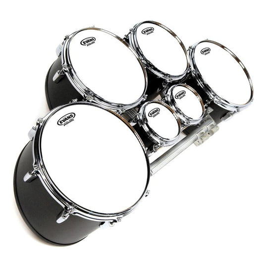 Evans MX White Marching Tenor Drum Head, 14 Inch