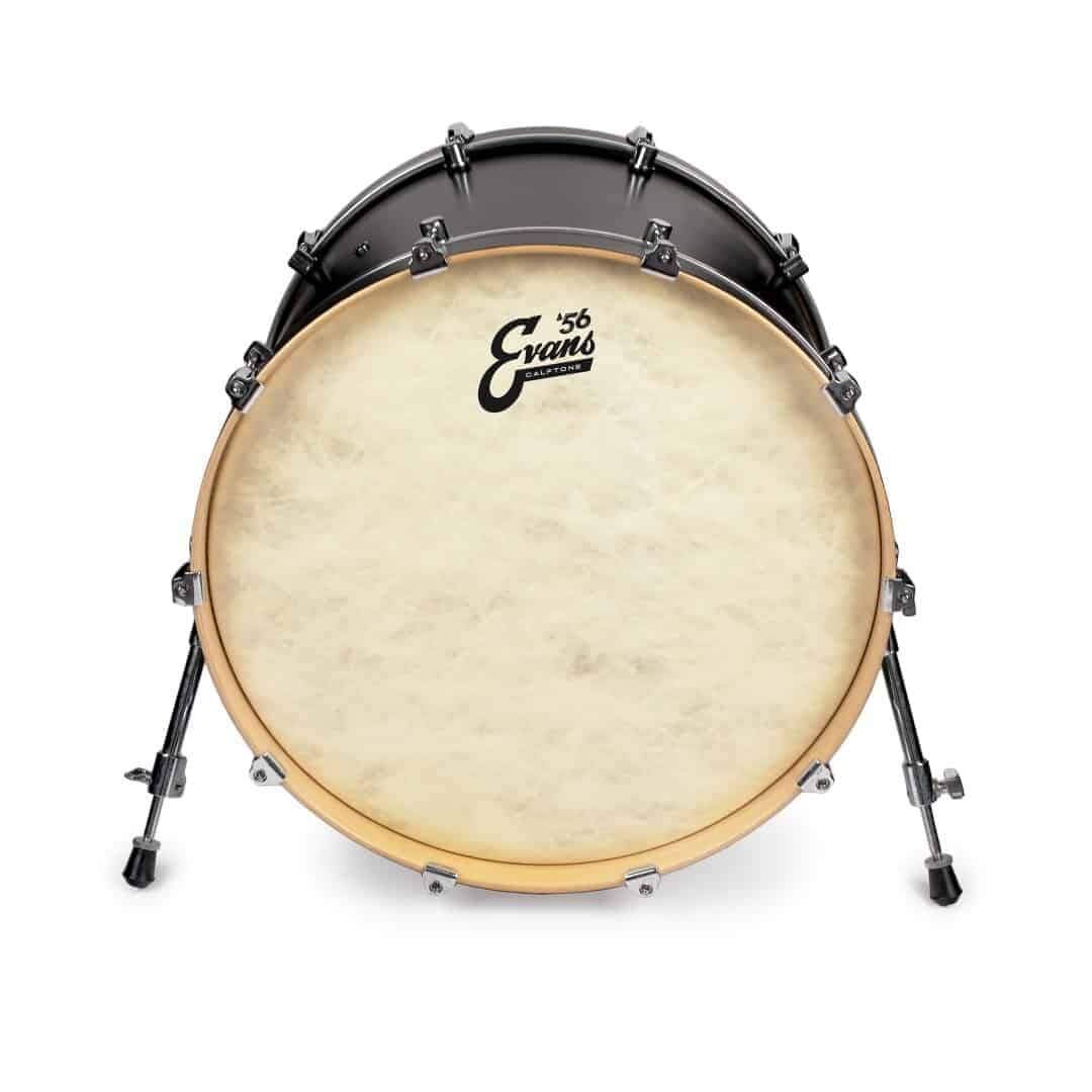 Evans 16 Inch Calftone Drum Head with Tom Hoop for Metal Flange Counter Hoops — view 2