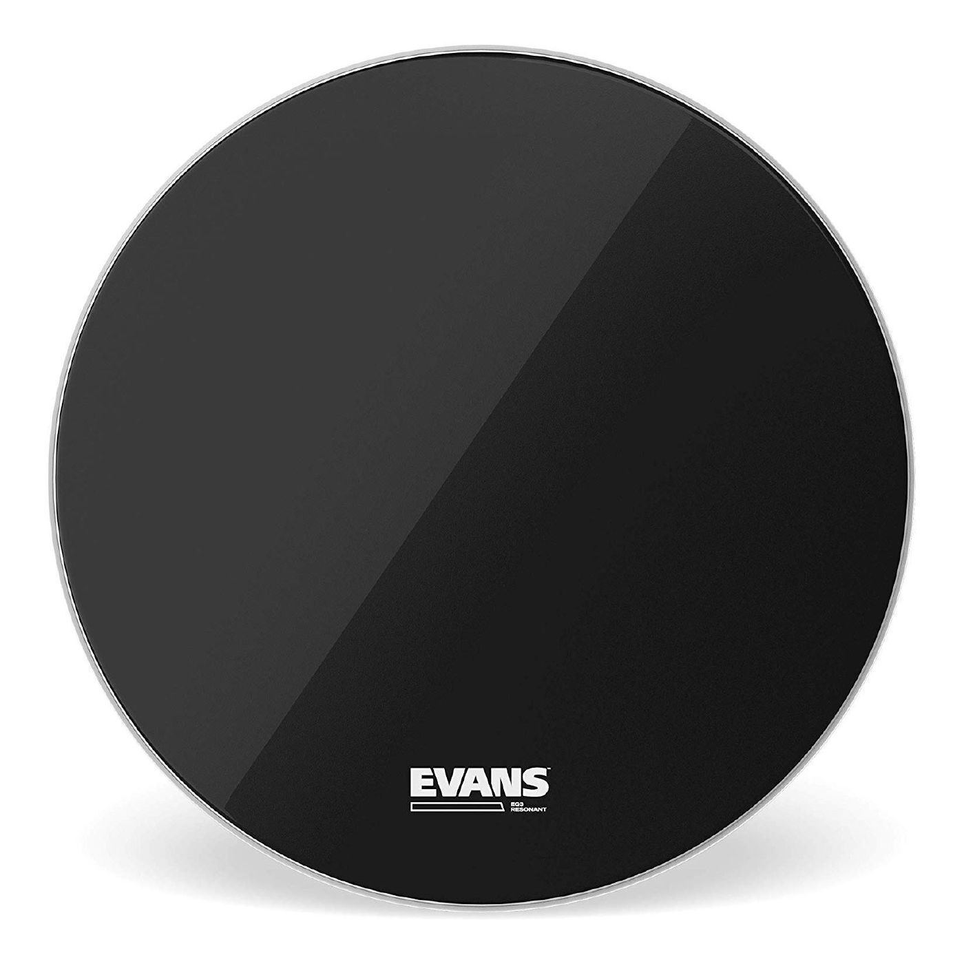 Evans 16" EQ3 Resonant Black Tom Hoop Drum Head - No Port
