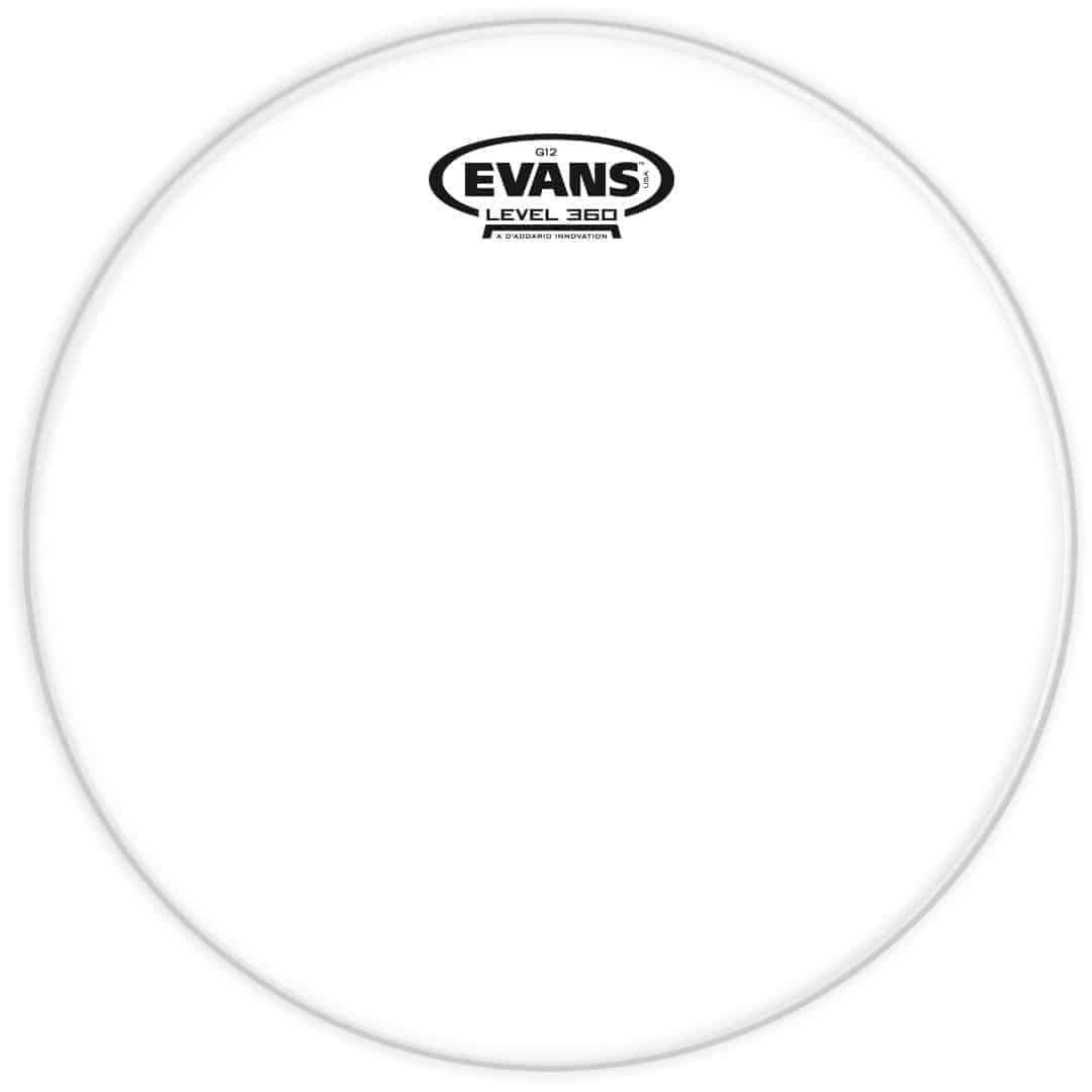 Evans G12 Clear 18 Inch Drum Head with Level 360 Technology — view 2