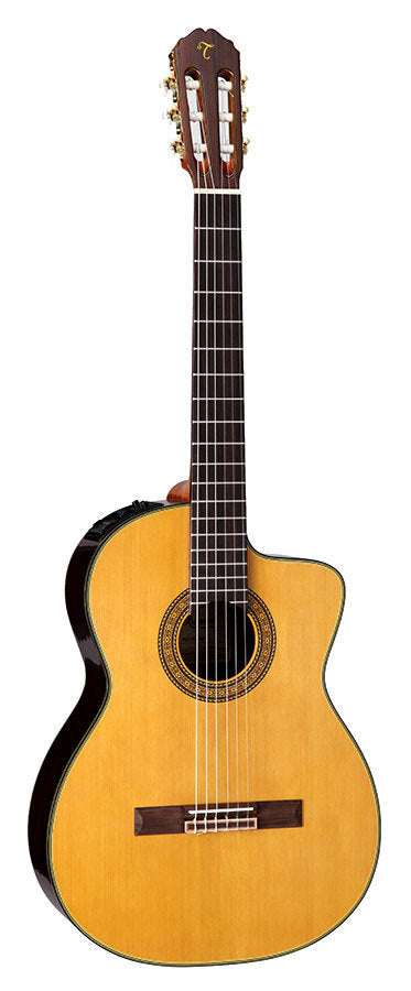 Takamine Pro Series AC/EL Full Size Classical Guitar with Cutaway