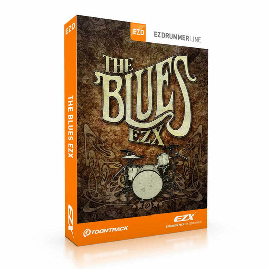 Toontrack The Blues EZX - EZDrummer Sound Expansion (Software Serial Number)