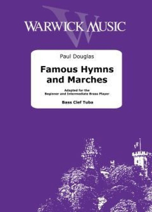 Famous Hymns And Marches For Tuba Bc Softcover Book (Tuba)