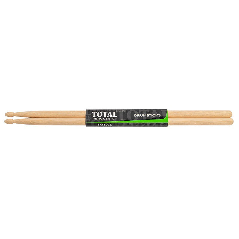 Total Percussion American Hickory Ultra 5A Drumsticks - Wood/Nylon Tip Options — view 2