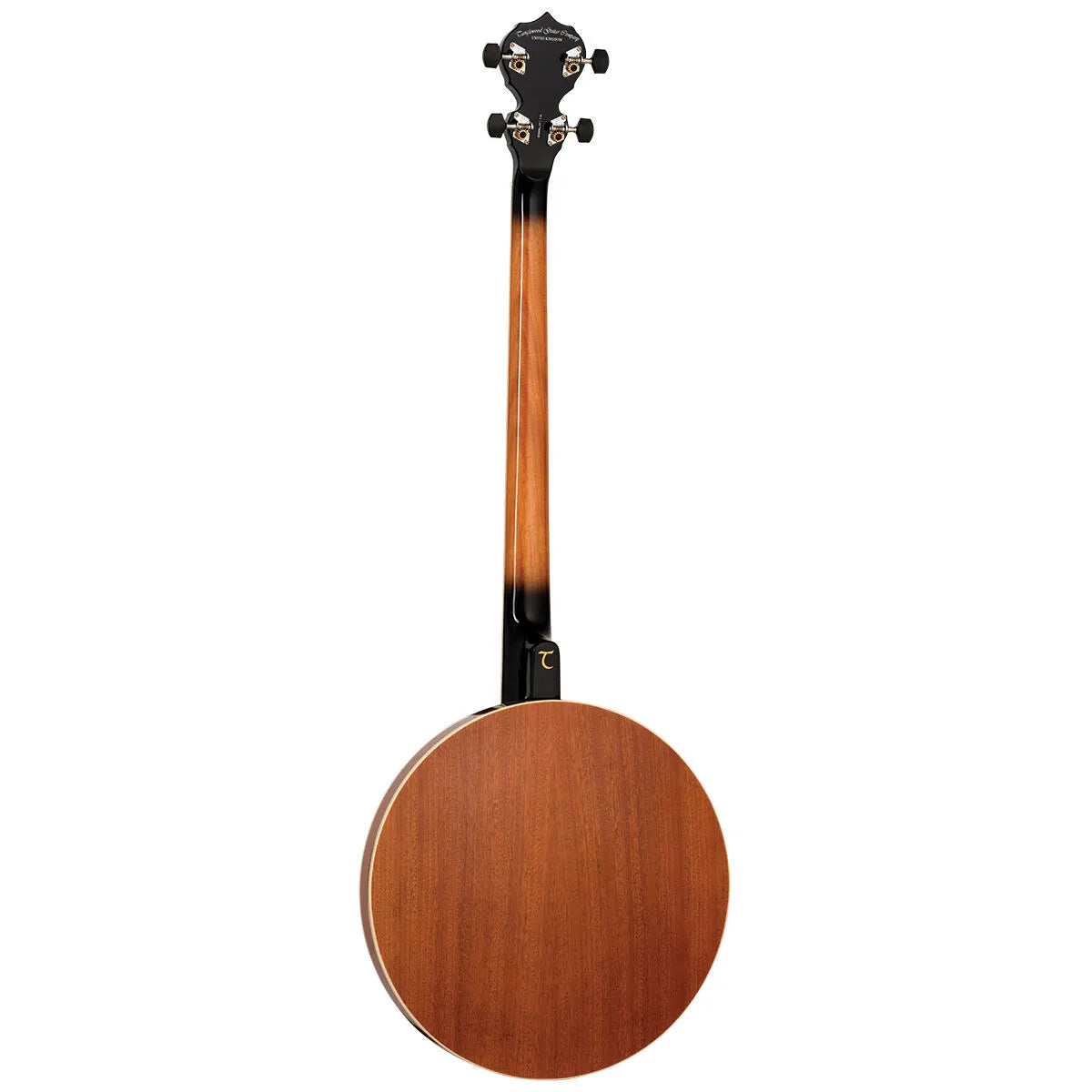 Tanglewood Union Series TUB4 4 String Mahogany Banjo with Purple Heart Fingerboard and Remo Ambassador Head — view 2