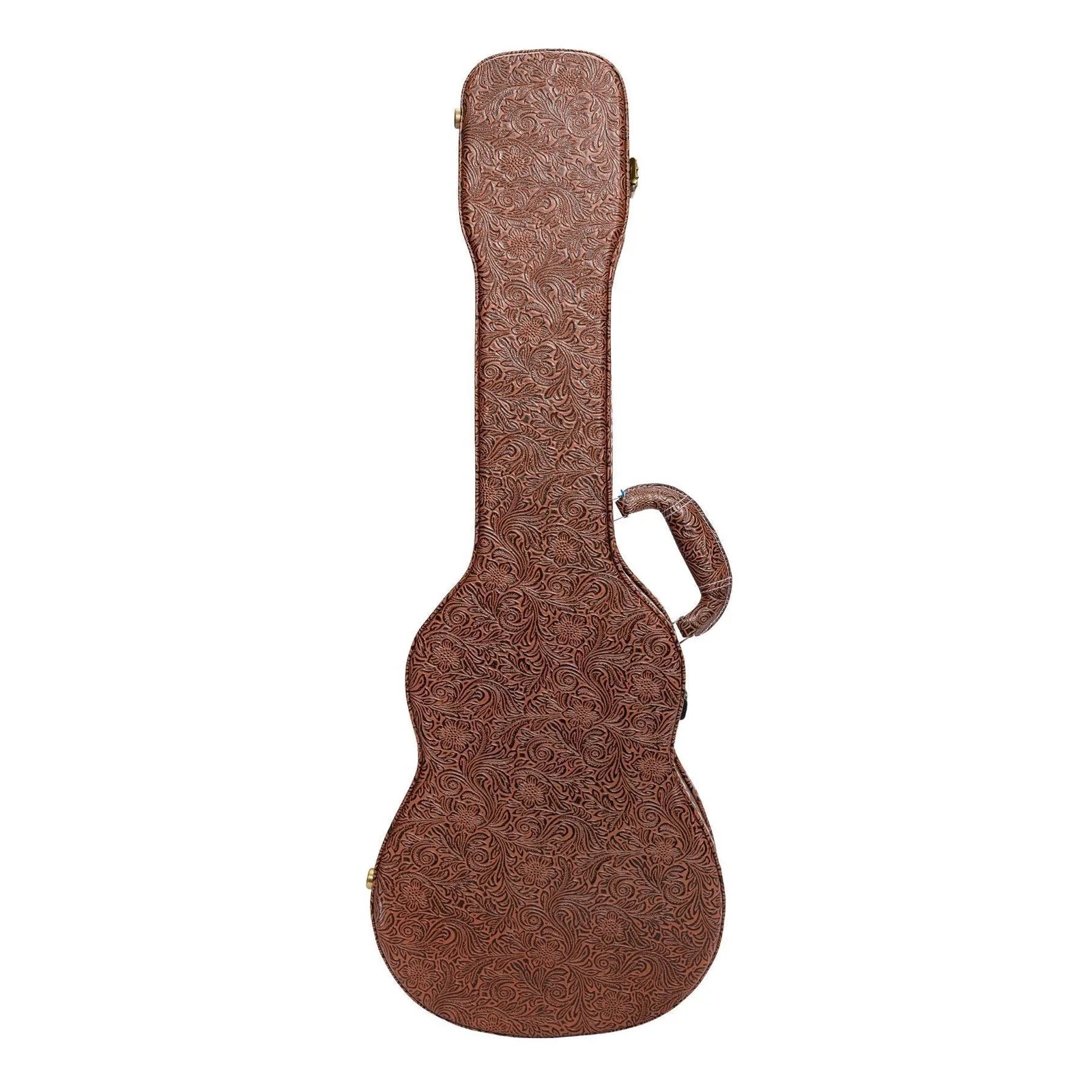 Tiki Deluxe Baritone Ukulele Hard Case Paisley Brown — view 2