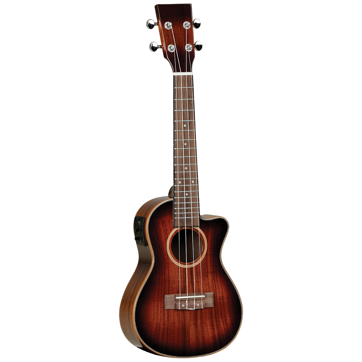 Tanglewood TUJ6CE Java Concert Cutaway / Electric Koa Burst Ukulele