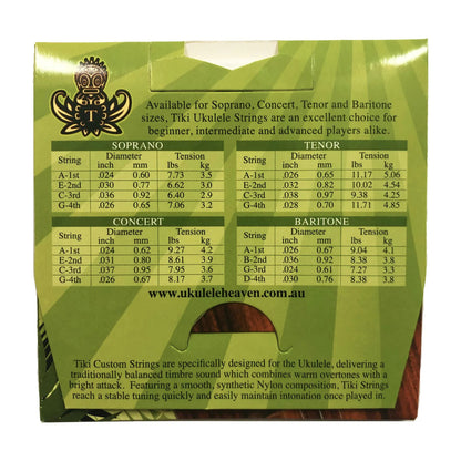 Tiki String Set for T6 6-String Uke Ukulele — view 2