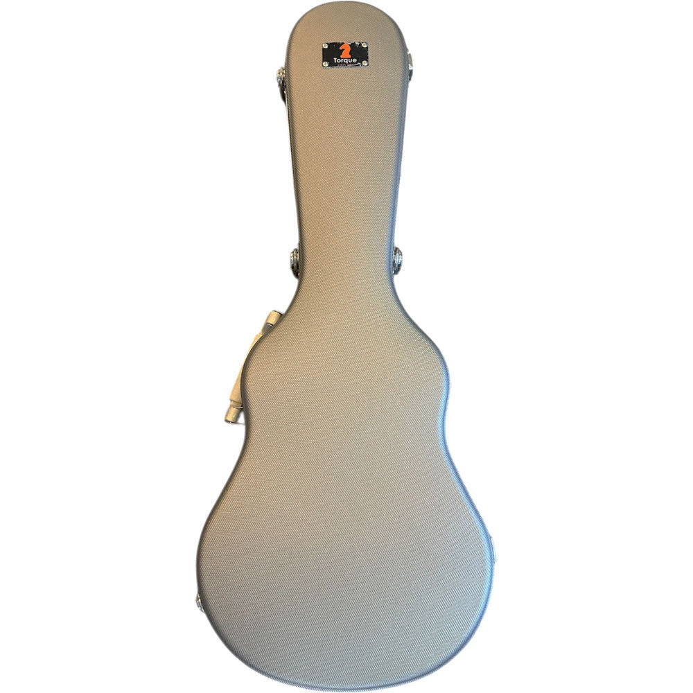 Torque ABS Concert Ukulele Case with Plush Interior and Storage Compartment — view 3