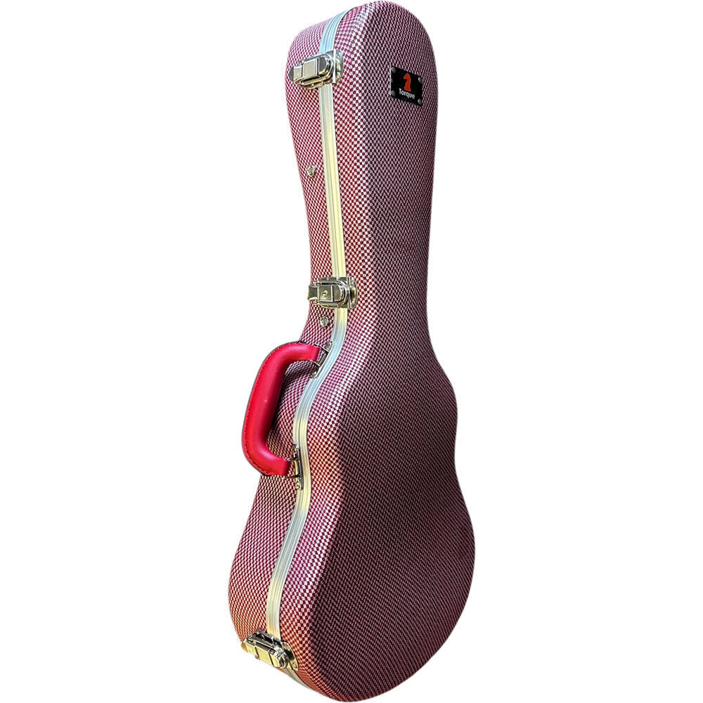 Torque ABS Tenor Ukulele Case Red Finish