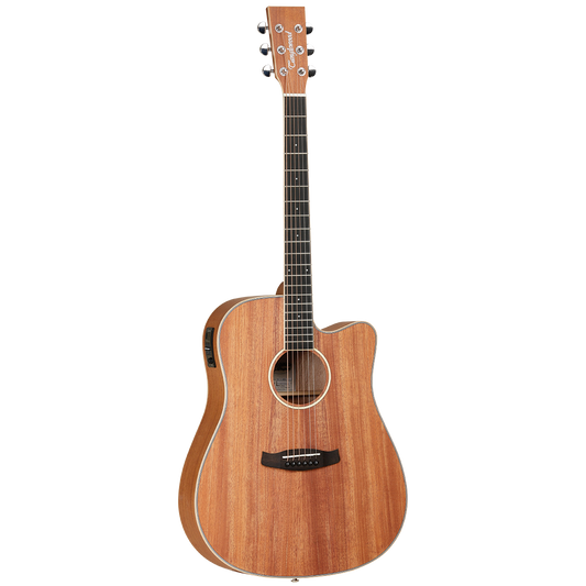 Tanglewood TWUDCE Union Solid Top Cutaway Dreadnought Acoustic Guitar
