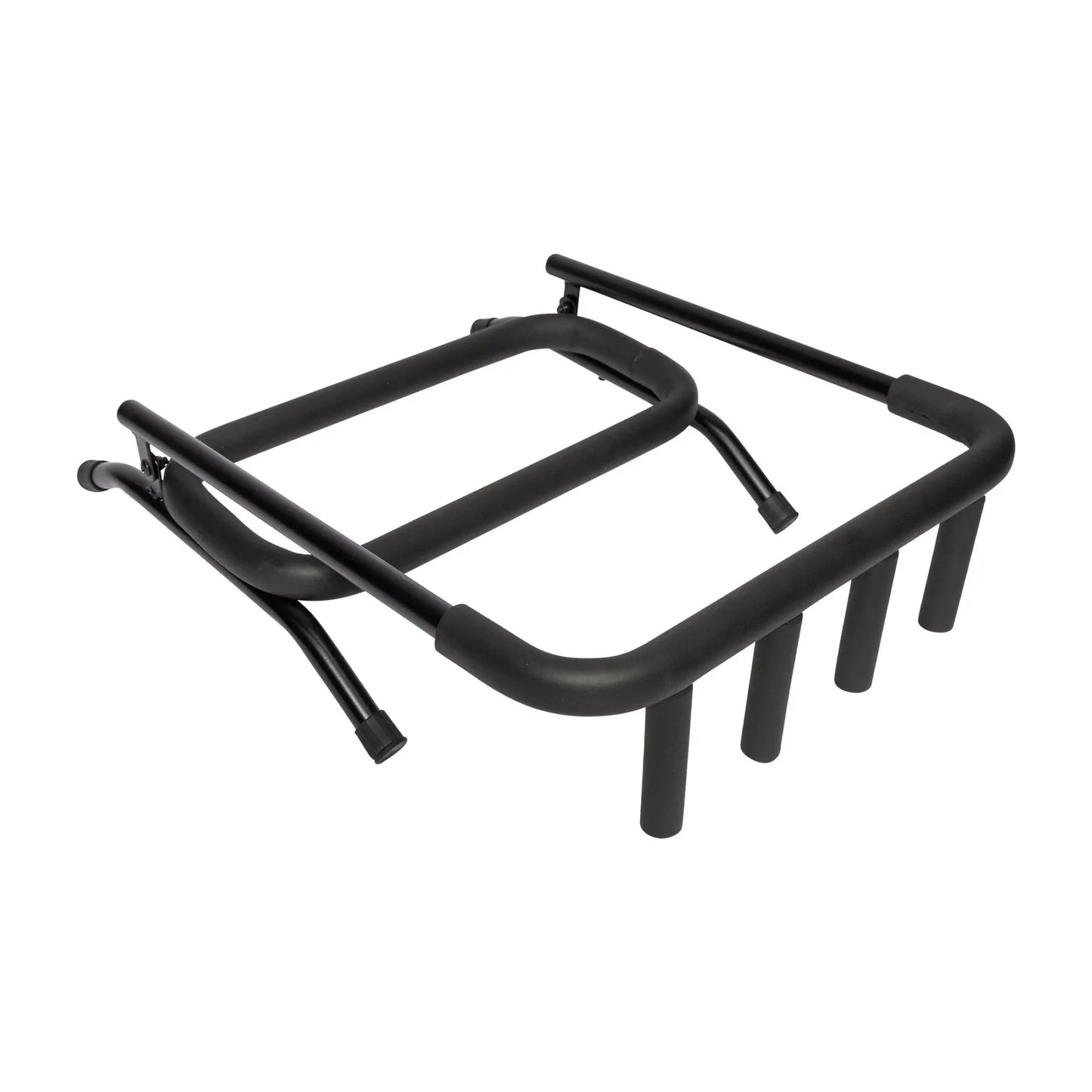 Tiki TUR-3 Multi-Rack Ukulele Stand for 3 Ukuleles, Foldable, Lightweight, Durable Steel Frame, Soft Rubber Foam Protection — view 2