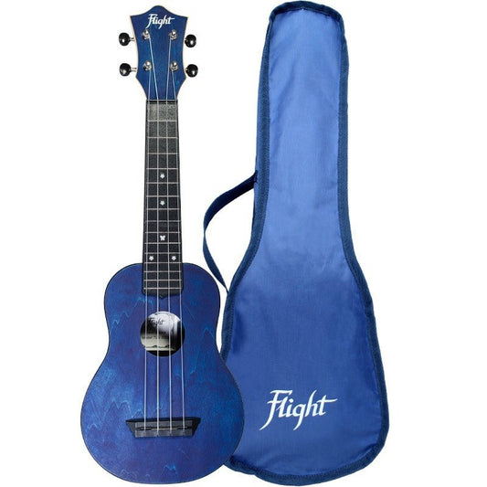 Flight TUS35 ABS Travel Soprano Ukulele — Dark Blue (Flight Travel Series)