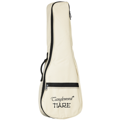 Tanglewood TWT19B Tiare Tenor Ukulele Figured Ebony with Gig Bag — view 4