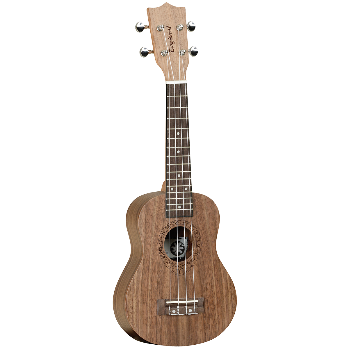 Tanglewood TWT2 Tiare Soprano Ukulele Black Walnut Natural Satin Finish