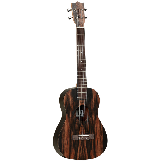 Tanglewood TWT20 Tiare Baritone Ukulele, Figured Ebony with Gig Bag