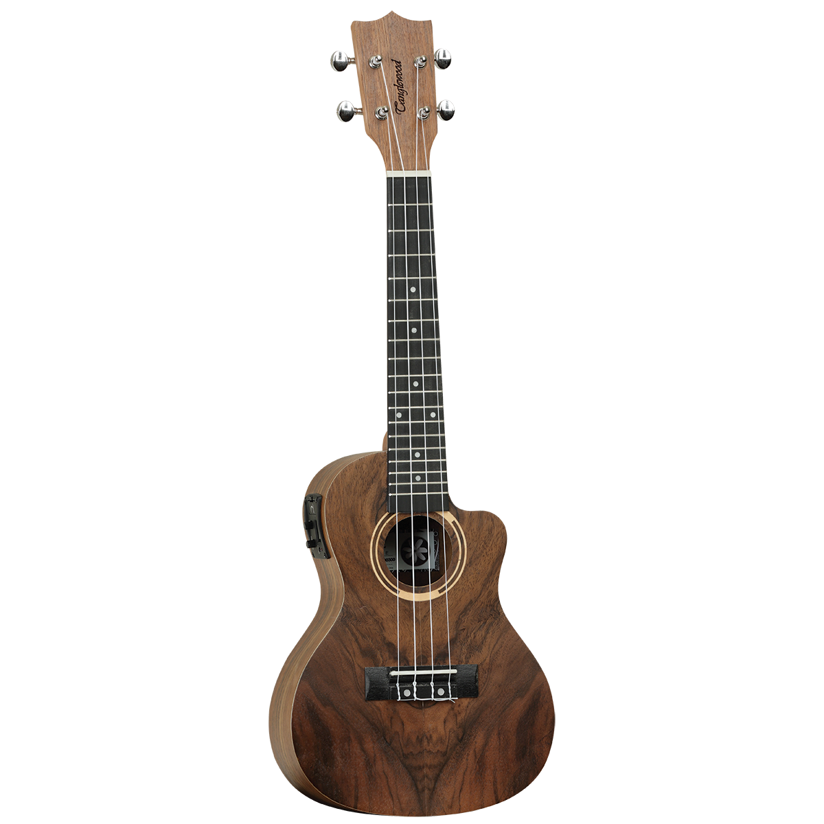 Tanglewood TWT21E Tiare Concert Ukulele Hawaiian Rain Tree with Pickup