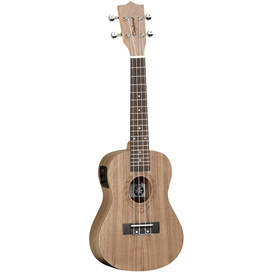 Tanglewood TWT3E Tiare Concert Ukulele Black Walnut Arched Back