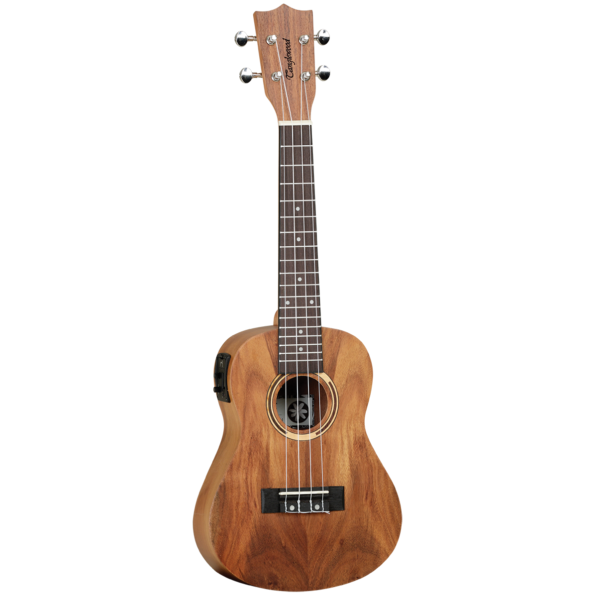 Tanglewood TWT8E Tiare Concert Ukulele with Pickup All Koa and Bag — view 2
