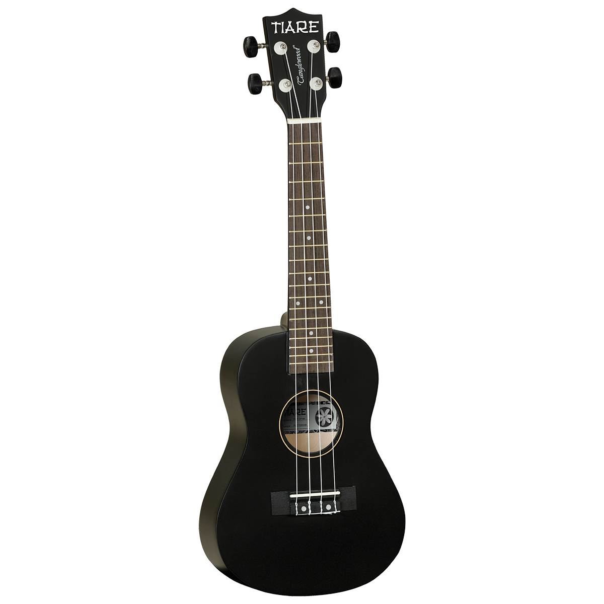 Tanglewood Tiare Concert Ukulele Pack - Black Satin Finish