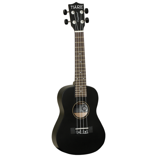 Tanglewood Tiare Concert Ukulele Pack - Black Satin Finish