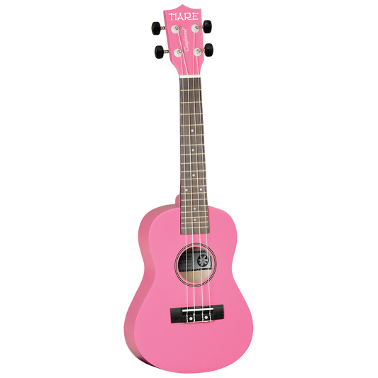 Tanglewood Tiare Concert Ukulele Pack - Hot Pink Satin Finish