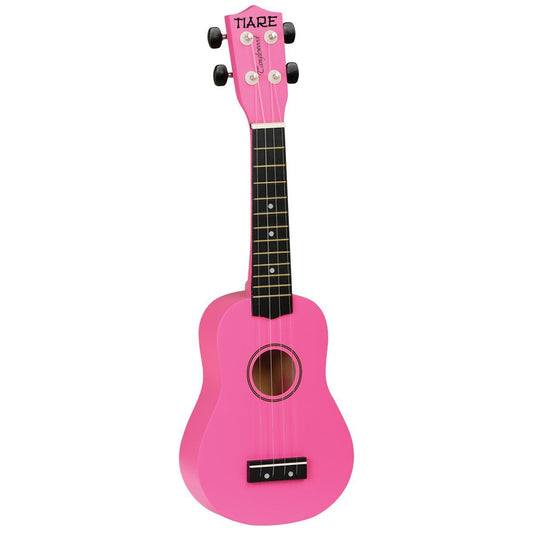 Tanglewood Tiare Soprano Ukulele Pack Pink, Linden Top & Back, Poplar Fingerboard