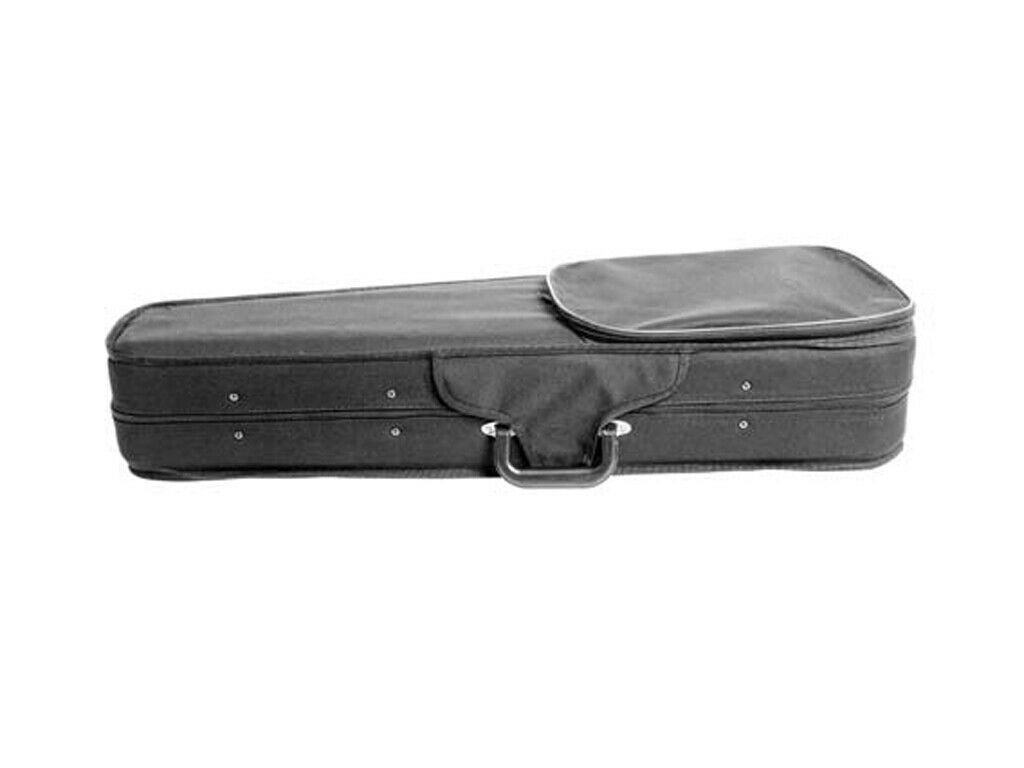 V-Vase Shaped 15Inch Viola Polyfoam Case Moulded Polystyrene Black Nylon Yarn