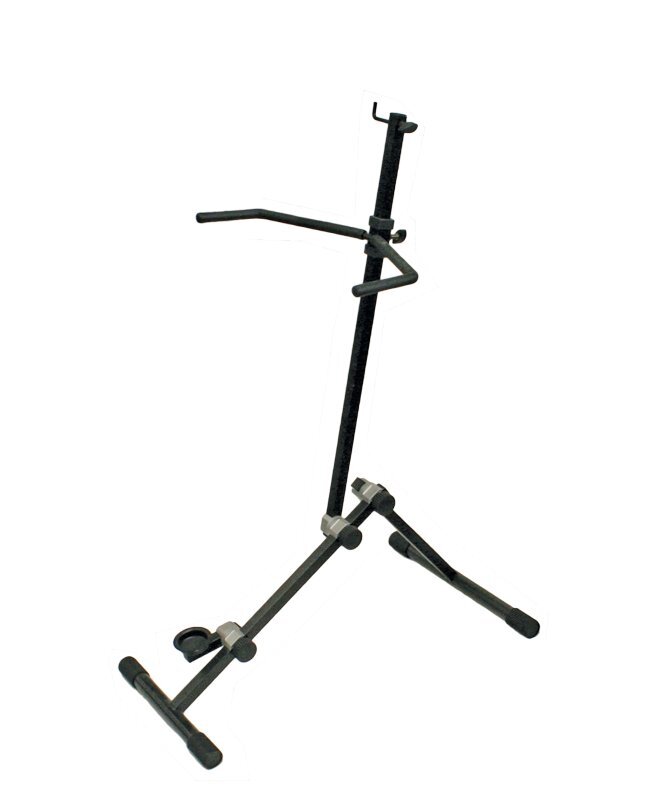 AMS TV65 Double Bass Stand Black Heavy Duty Fully Adj 92C