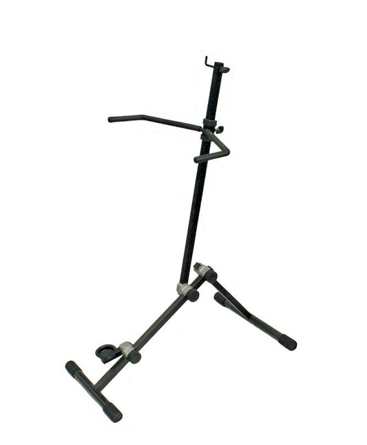 AMS TV65 Double Bass Stand Black Heavy Duty Fully Adj 92C