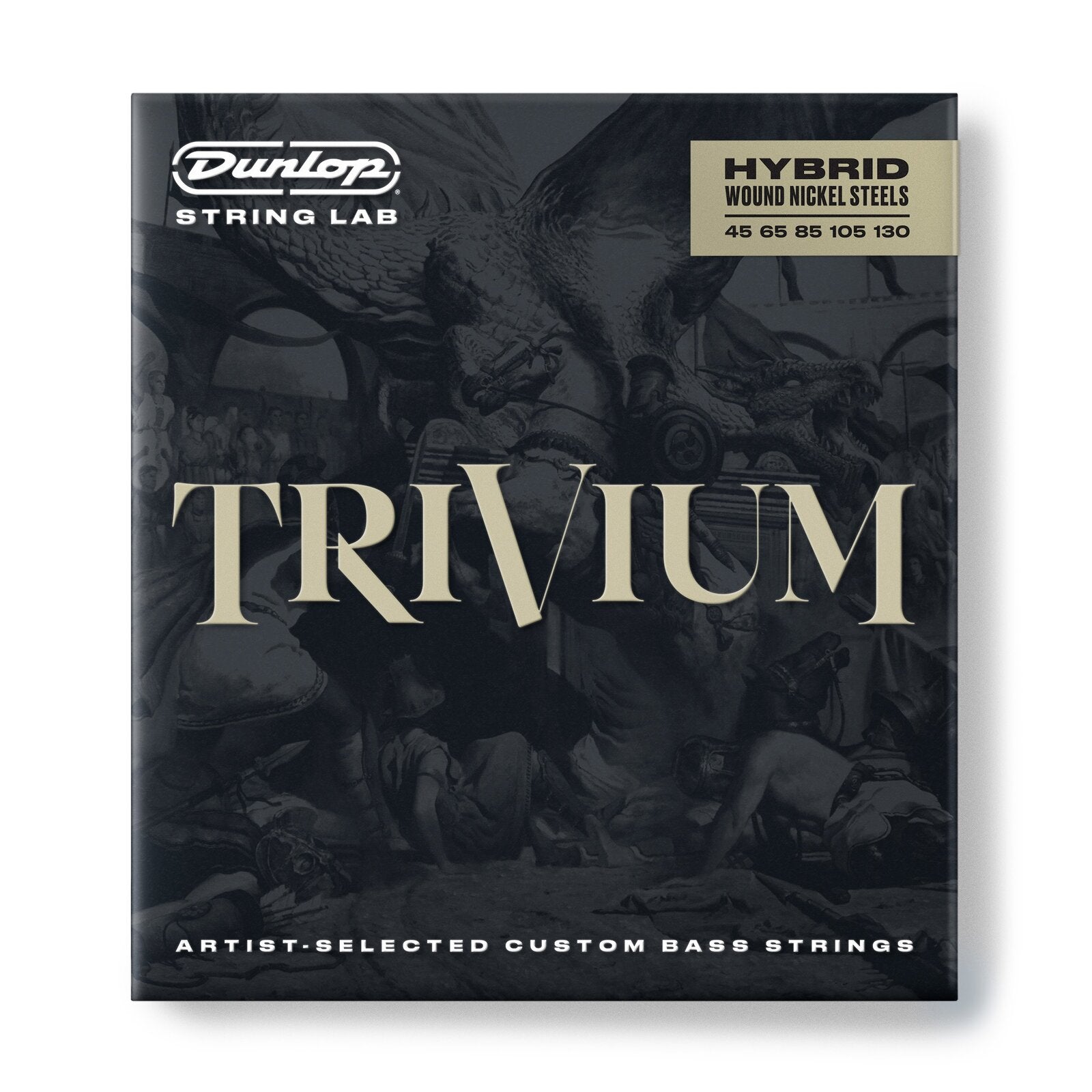 JIM DUNLOP Nickel Trivium Signature Series Bass Strings. Hybrid Nickel Wound. 5 String.