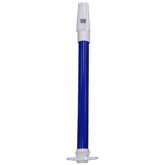 Maxtone Blue Slide Whistle with Slide-Out Pitch, 250mm Length, Plastic Construction