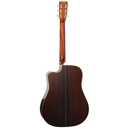 Tanglewood TW1000HSRCE Heritage Dreadnought Cutaway Acoustic Guitar with Fishman Presys Blend EQ and ABS Case — view 2