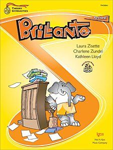 Theory Gymnastics Brillante Level 4 for Ages 4-7 by TCW Resources, 160 Pages