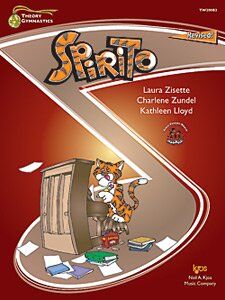 Theory Gymnastics Spirito Level B by TCW Resources - 160 Pages