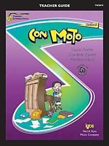 Theory Gymnastics Con Moto Teacher Guide by Neil A. Kjos Music Company - 88 Pages