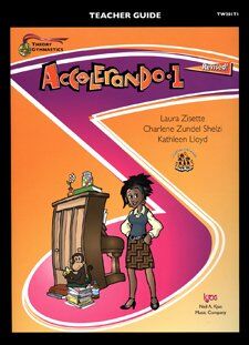 Theory Gymnastics Accelerando 1 Teachers Guide by Neil A. Kjos Music Company - 92 Pages