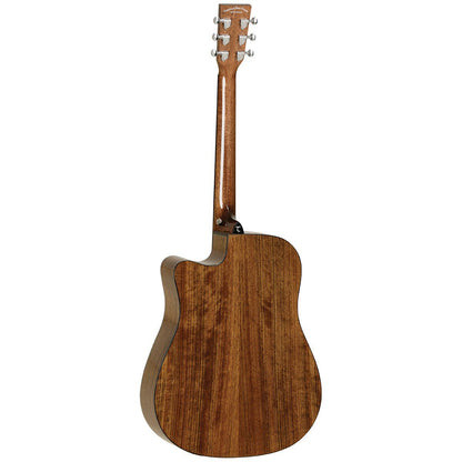 Tanglewood TW28CEXOV Winterleaf Exotic Dreadnought C/E Guitar Ovangkol — view 2