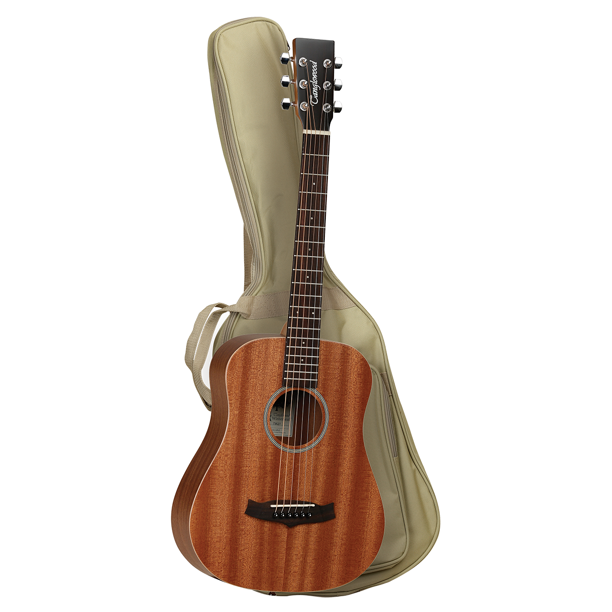 Tanglewood TW2T Winterleaf Traveller Mahogany w/ bag