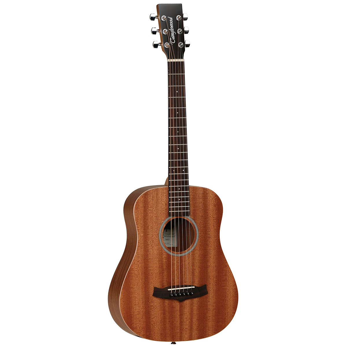 Tanglewood TW2T Winterleaf Traveller Mahogany w/ bag — view 2