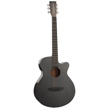 Tanglewood Winterleaf Carbon Fibre Super Folk C/E Acoustic Guitar TW4-CE-CBN — view 2