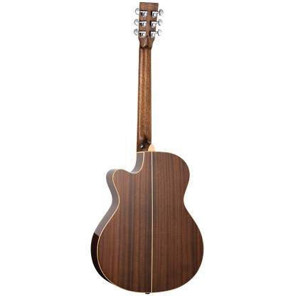 Tanglewood TW45RE Sundance Reserve Superfolk Acoustic Guitar Natural Cedar Top with Case — view 2