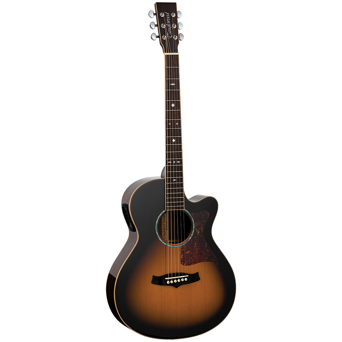 Tanglewood TW45RVSE Sundance Reserve Superfolk Acoustic Guitar with Solid Cedar Top and Premium Foam Case