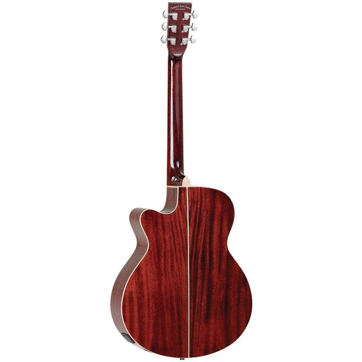Tanglewood TW4BLB Winterleaf Blonde Superfolk C/E Guitar with Barossa Gloss Finish — view 2