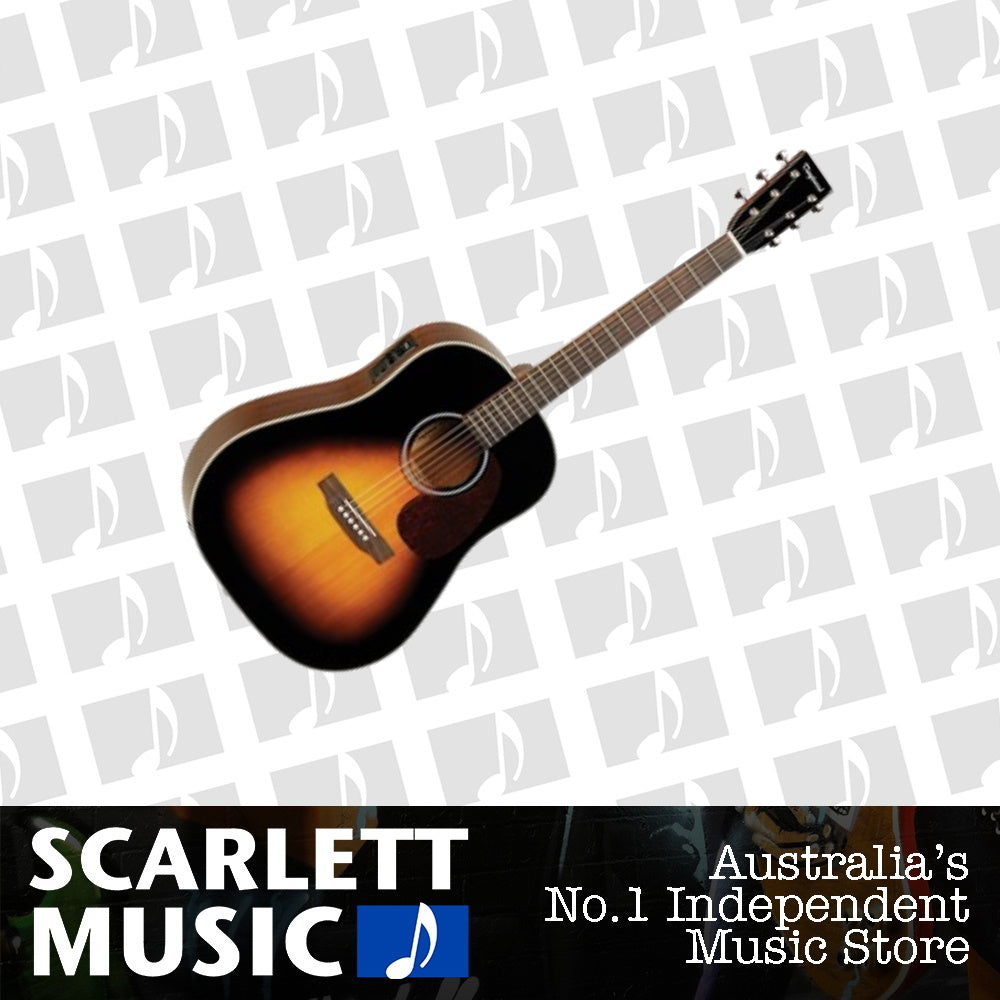 Tanglewood 40SDVSE Sundance Historic Sloped Shoulder Dreadnought Vintage Sunburst with Case — view 2
