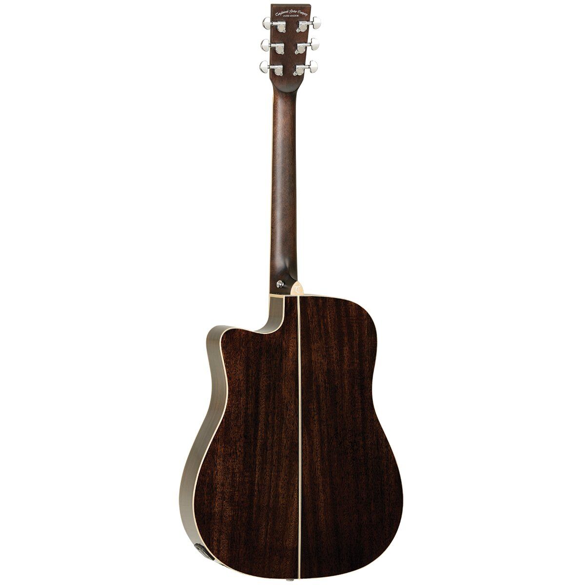 Tanglewood TW5AVB Winterleaf Dreadnought Cutaway Antique Vintage Burst Gloss — view 2
